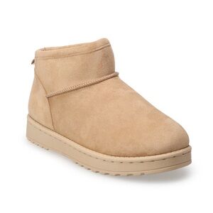 WOMEN COZY MINI BOOTS